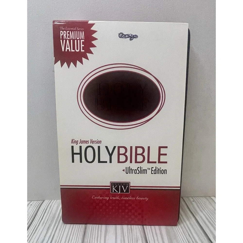 Holy Bible Ultrathin KJV - Nelson. New And Unused